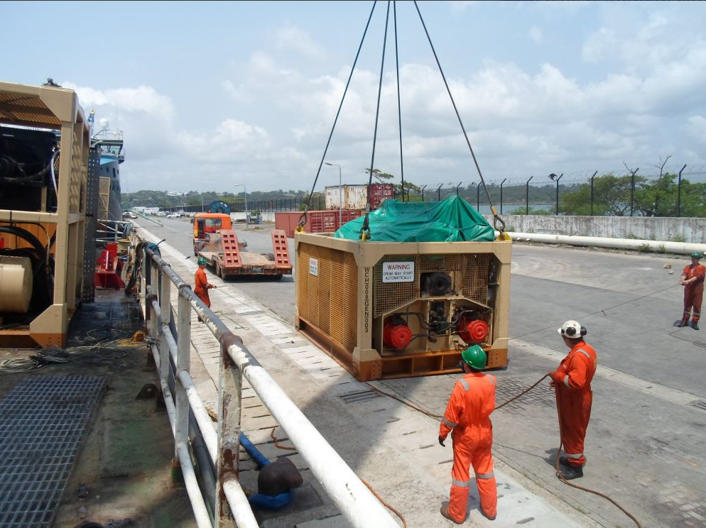 Anchorage and Offshore Operations — offshore vessel support