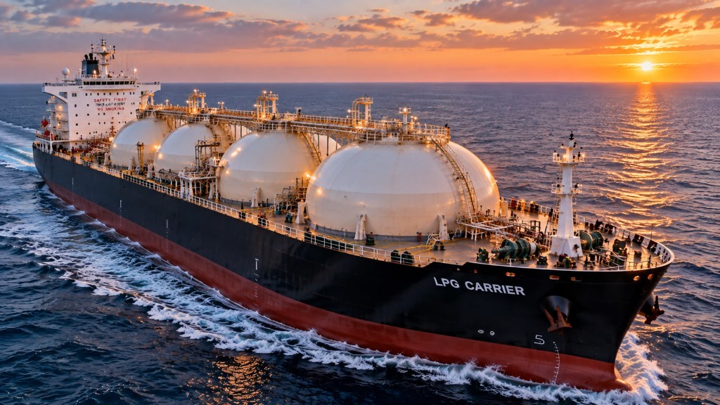 Marine tanker vessel at sea — SEA DRAGON fuel and bunkering support